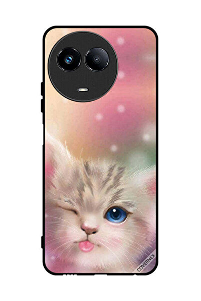 Covernex غطاء حماية لهاتف Realme 11 5G قطة لطيفة