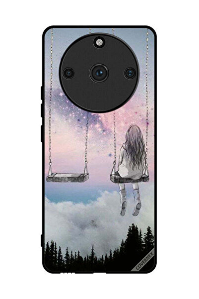 Covernex غطاء حماية لهاتف Realme 11 Pro Plus برسومات فتاة وحيدة