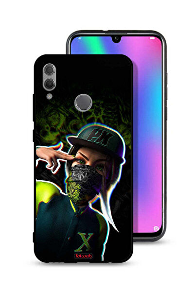 Tolwak غطاء حماية لهاتف Honor 10 Lite بتصميم فن جمالي للفتيات