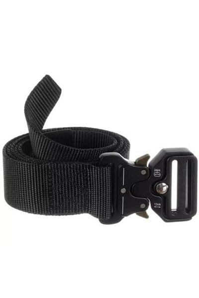 Trizand Curea tactică durabilă cu cataramă QR, reglabilă până la 119 cm