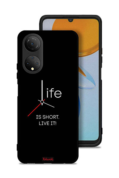 Tolwak Honor X7 Protective Case Cover Life Is Short Live It