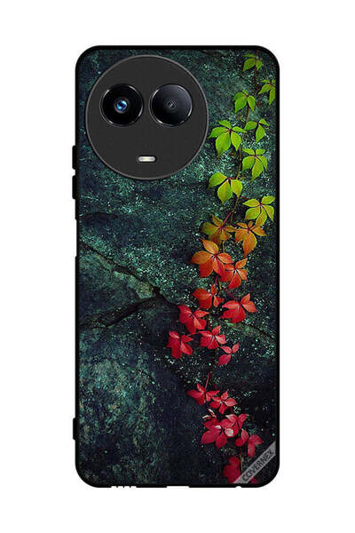Covernex غطاء حماية لهاتف Realme 11 5G بأوراق جميلة
