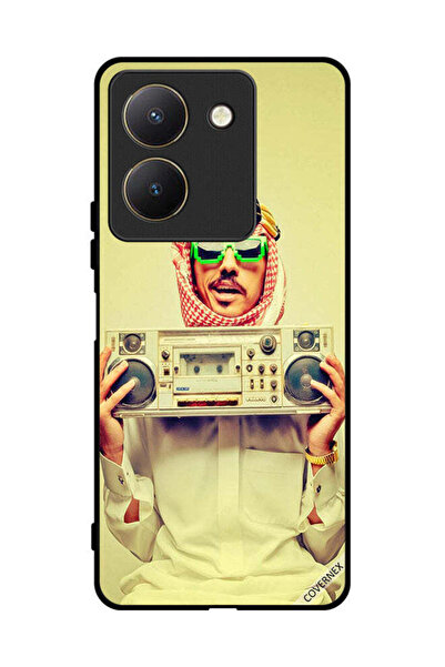 Covernex غطاء حماية لهاتف vivo Y27s يحمل جهاز موسيقى عتيق