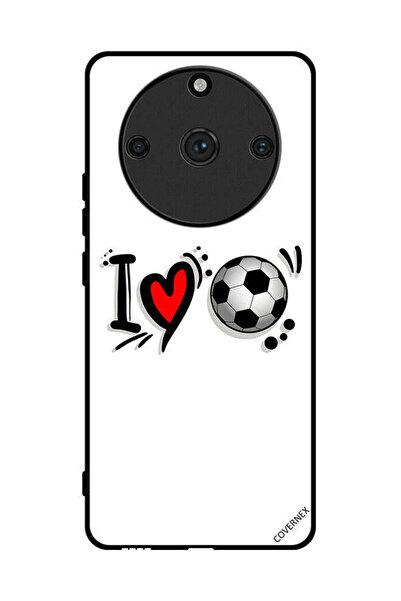 Covernex غطاء حماية لهاتف Realme 11 Pro Plus أنا أحب كرة القدم