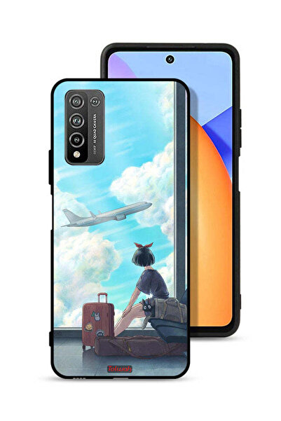 Tolwak Honor 10X Lite Protective Case Cover Travel Art