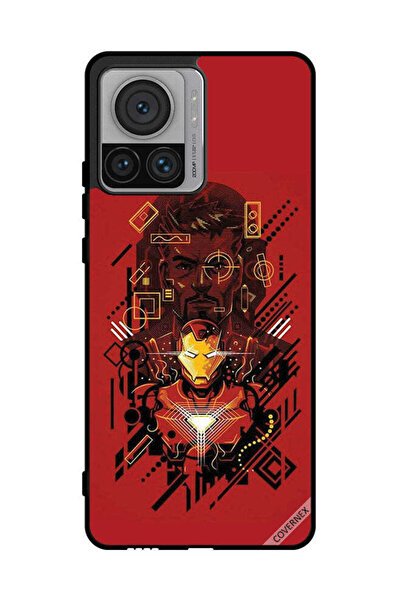 Covernex غطاء حماية لهاتف موتورولا موتو X30 برو برسومات الرجل الحديدي