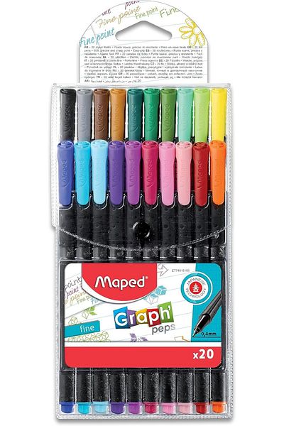 Mena Rise Şirinshop Fineliner X 20 Pack with Hanger 1108107