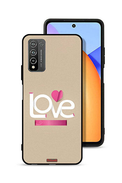 Tolwak Honor 10X Lite Protective Case Cover Love Art