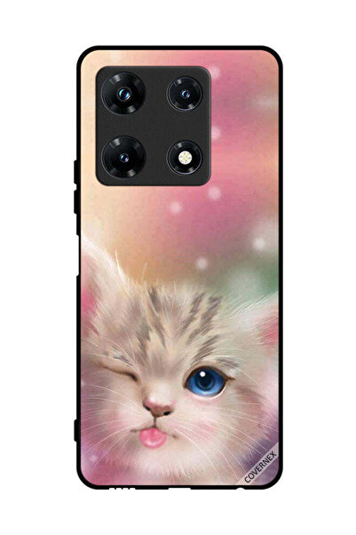 Covernex غطاء حماية لهاتف Infinix Note 30 Pro قطة لطيفة