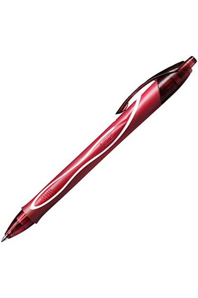 Mena Rise Şirinshop Gelocity Quick Dry Quick Dry Gel Pen 12'Li Box Red 1108107