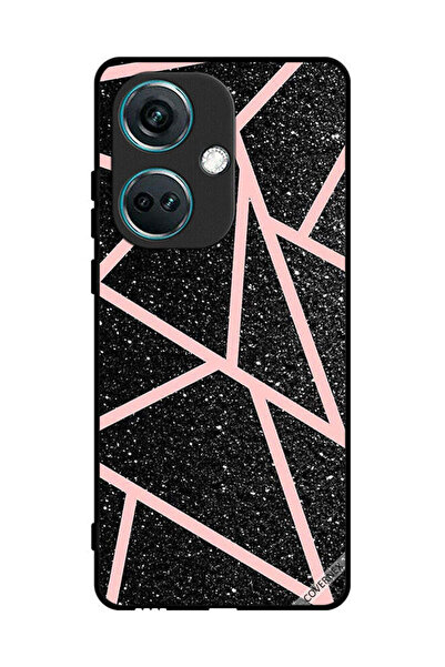 Covernex غطاء حماية لهاتف OnePlus Nord CE3 بنقشة لامعة ومسارات