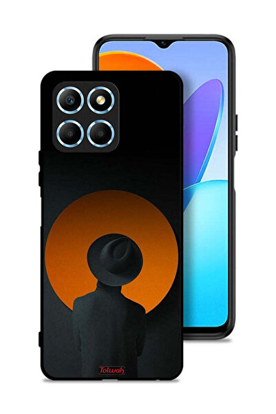 Tolwak غطاء حماية لهاتف Honor X6 - رسمة قبعة بوي