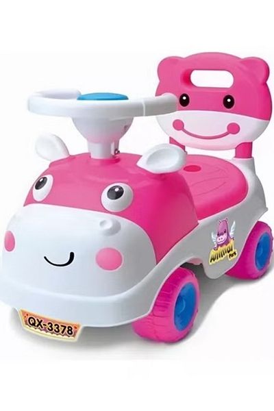 rexa Cow Cartoon Ride On Car With Backrest