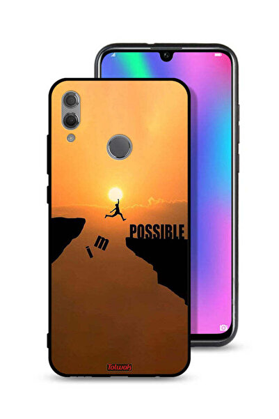 Tolwak غطاء حماية لهاتف Honor 10 Lite مطبوع عليه عبارة "أنا ممكن"