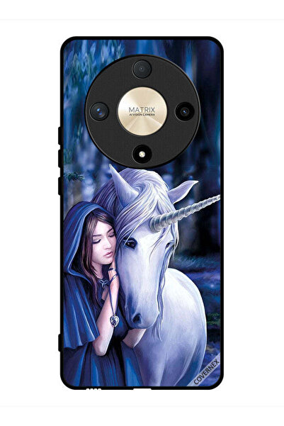 Covernex غطاء حماية لهاتف Honor X9b - فتاة تحب وحيد القرن