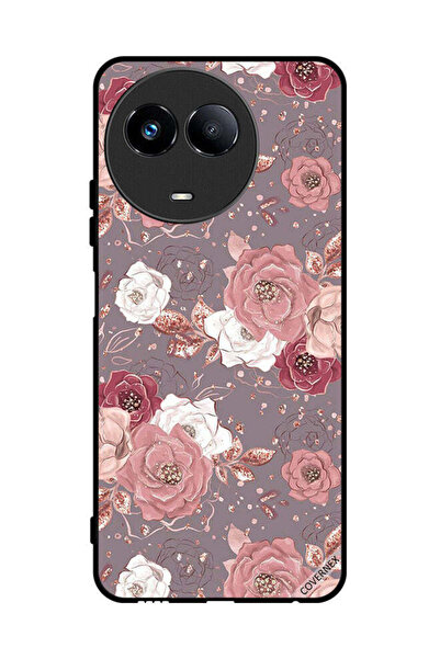 Covernex غطاء حماية لهاتف Realme 11 5G بخلفية زهرية