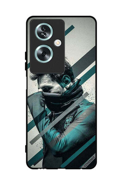 Covernex غطاء حماية لهاتف Oppo A2 وجه ميسي المخفي