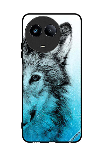 Covernex غطاء حماية لهاتف Realme 11 5G وجه ذئب نصفي
