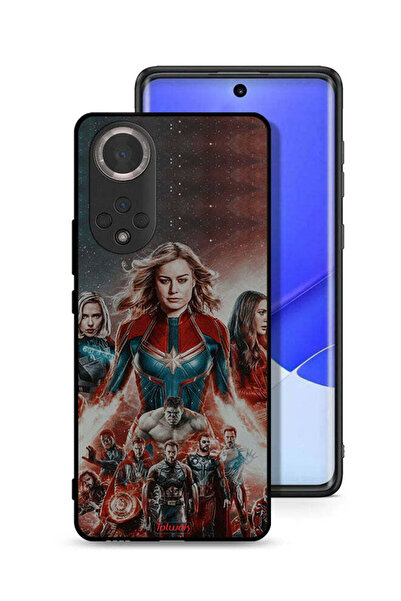Tolwak غطاء حماية لهاتف Honor 50 بتصميم Avengers