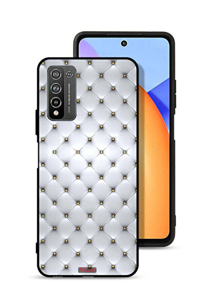 Tolwak غطاء حماية لهاتف Honor 10X Lite مطبوع عليه دبابيس على القماش