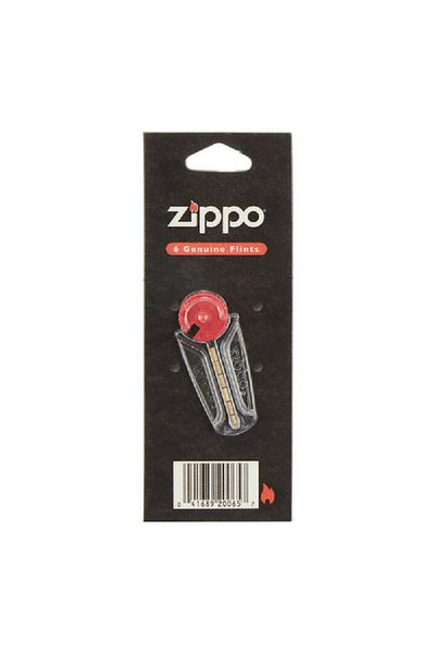 Zippo 6-Piece Genuine Flints for Windproof Pocket Lighter