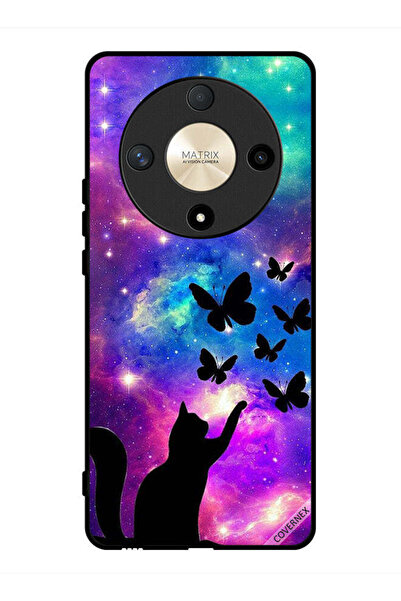 Covernex Protective Case Cover For Honor X9b Cat & Butterflies