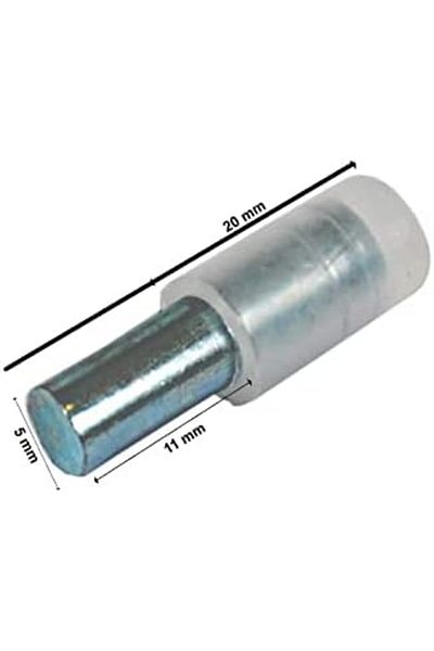 Mena Rise Diyar-Ifırsatshop Shelf Pin Plastic Holder Furniture Cabinet Shelf Pin Set of 25 Diameter 5 mm Length 20 mm 10