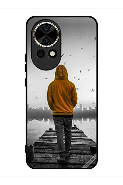 Covernex غطاء حماية لهاتف هواوي نوفا 12 - فتى حزين يمشي