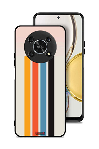 Tolwak غطاء حماية لهاتف Honor X9 5G بنمط خطوط مستقيمة