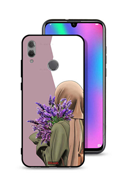 Tolwak غطاء حماية لهاتف Honor 10 Lite يحمل زهرة