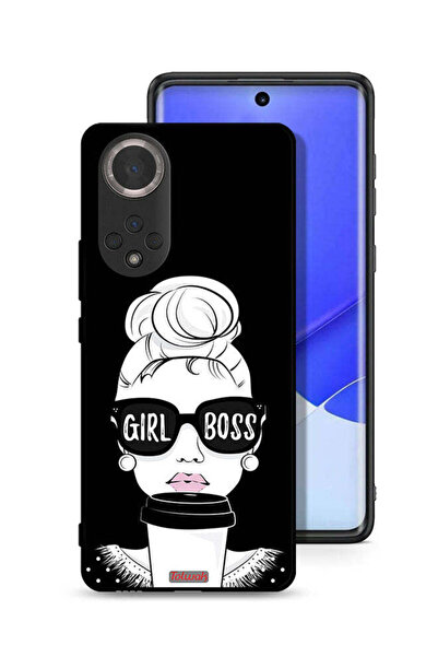 Tolwak غطاء حماية لهاتف Honor 50 بتصميم Girl Boss