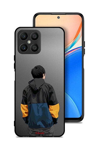 Tolwak غطاء حماية لهاتف Honor X8 4G بتصميم صورة صبي