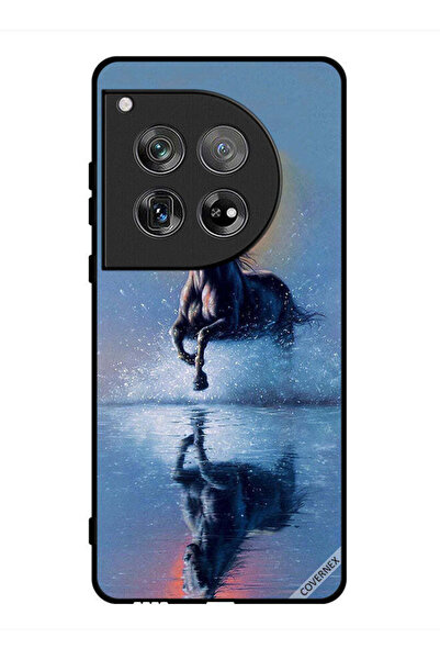 Covernex غطاء حماية لهاتف OnePlus 12 - رسم حصان يركض في الماء