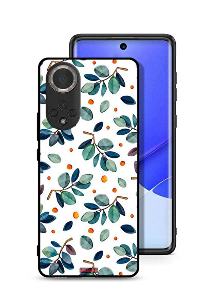 Tolwak غطاء حماية لهاتف Honor 50 بنقشة أوراق الشجر
