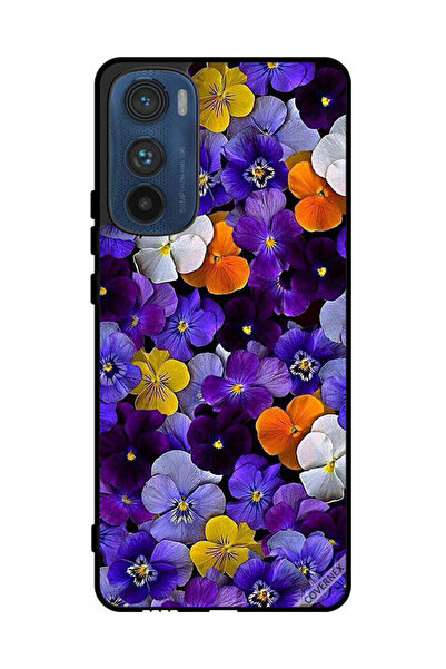 Covernex غطاء حماية لهاتف موتورولا إيدج 30 - زهور صغيرة