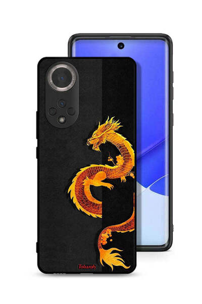 Tolwak غطاء حماية لهاتف Honor 50 بتصميم فن التنين