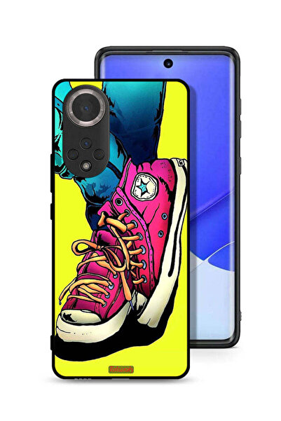 Tolwak غطاء حماية لهاتف Honor 50 بتصميم حذاء قماشي