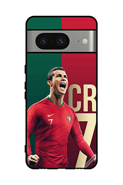 Covernex غطاء حماية لهاتف جوجل بيكسل 8 - مجموعة كريستيانو رونالدو لفريق البرتغال