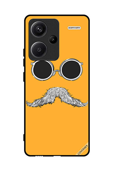 Covernex غطاء حماية لهاتف شاومي ريدمي نوت 13 برو بلس مع فن النظارات والشارب