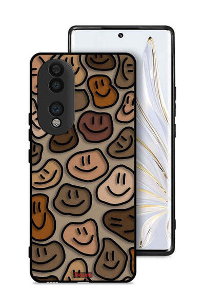 Tolwak Honor 70 Protective Case Cover Smiley Faces Art