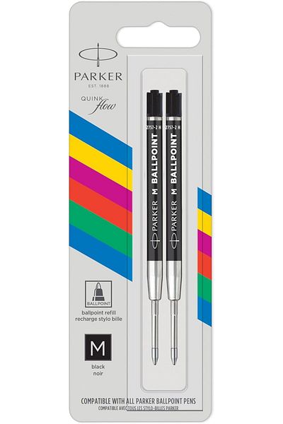 Mena Rise Şirinshop Pk Economic Ballpoint Refill 2'Li Bls, m Tip, Black 1108107