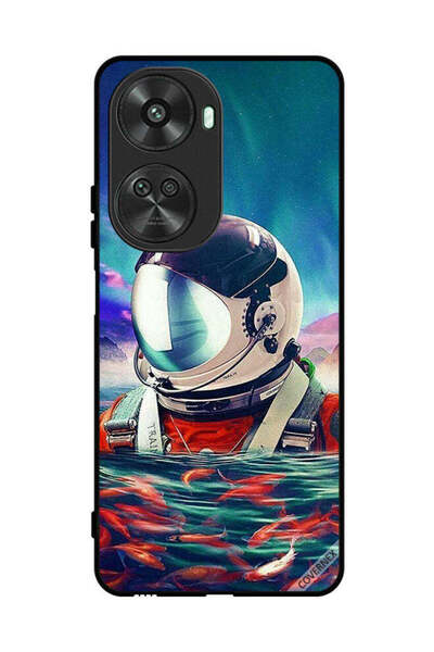 Covernex غطاء حماية لهاتف هواوي نوفا 11 إس إي - رائد فضاء في بحر الأسماك