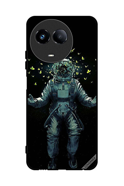 Covernex غطاء حماية لهاتف Realme 11 5G رائد فضاء وفراشات