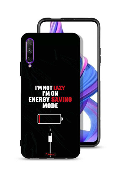 Tolwak غطاء حماية لهاتف هواوي Y9s أنا لست كسولاً، أنا في وضع توفير الطاقة