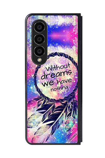 Covernex غطاء حماية لهاتف سامسونج جالكسي زد فولد 4 بدون أحلام ليس لدينا شيء