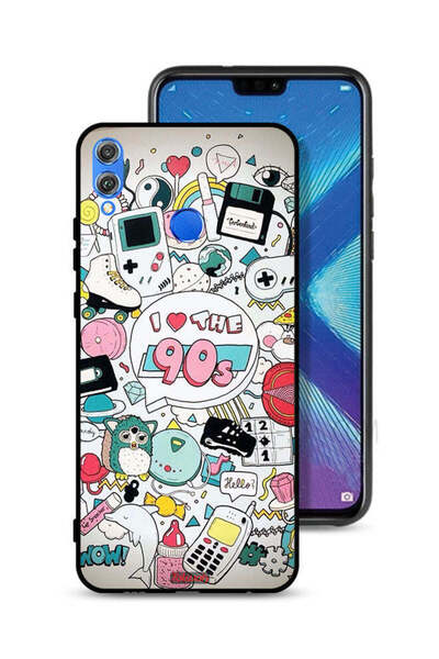 Tolwak غطاء حماية لهاتف Honor 8X - أحب التسعينيات