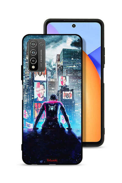Tolwak Honor 10X Lite Protective Case Cover Spider Icon
