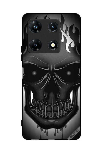 Covernex غطاء حماية لهاتف Infinix Note 30 Pro بتصميم جمجمة
