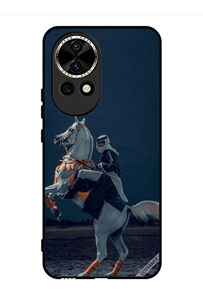 Covernex غطاء حماية لهاتف هواوي نوفا 12 - شاب على حصان