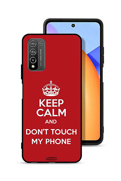 Tolwak غطاء حماية لهاتف Honor 10X Lite - حافظ على هدوئك ولا تلمس هاتفي